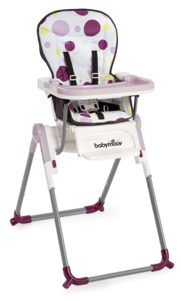 Babymoov Chaise Haute Slim Prune